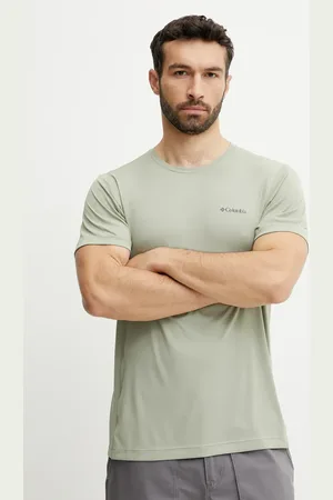 Columbia T-shirt sportowy Zero Rules męski kolor gładki 2118501