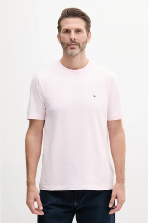 Tommy Hilfiger T-shirt bawełniany męski kolor gładki MW0MW39995