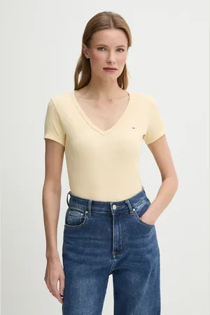 Tommy Hilfiger T-shirt damski kolor DW0DW17385