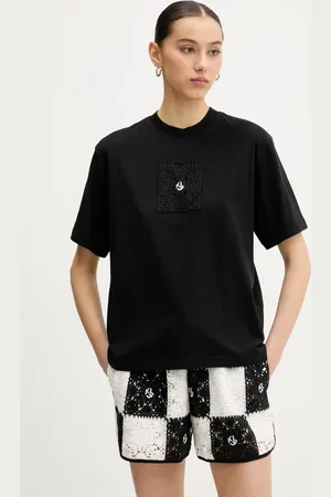 Karl Lagerfeld T-shirt bawełniany damski kolor A2W17096