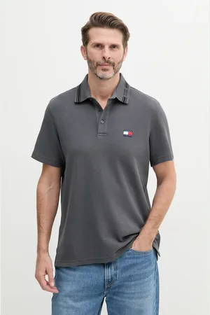 Tommy Hilfiger Polo bawełniane męski kolor gładki DM0DM20917