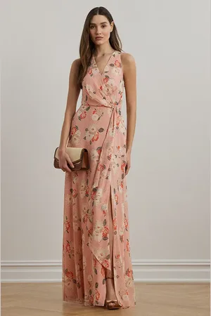 Ralph Lauren Sukienka kolor maxi rozkloszowana 253968885