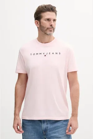 Tommy Hilfiger T-shirt bawełniany męski kolor z aplikacją DM0DM20744