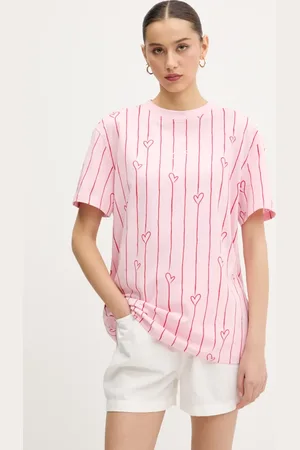 Karl Kani T-shirt bawełniany damski kolor 61300127