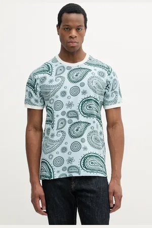 Liu Jo T-shirt bawełniany męski kolor wzorzysty QA5161 J4932
