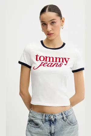 Tommy Hilfiger T-shirt bawełniany damski kolor DW0DW20631