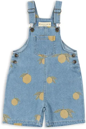 Konges Sløjd Ogrodniczki bawełniane dziecięce MAGOT OVERALLS GOTS KS102442