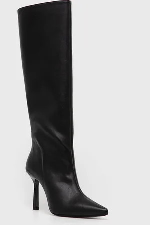 HUGO BOSS Kozaki Katniss damskie kolor na szpilce 50523203