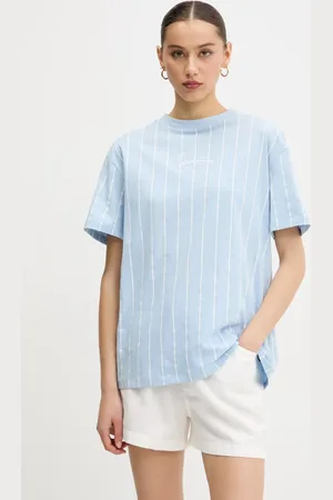 Karl Kani T-shirt bawełniany damski kolor 61300115