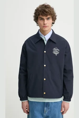 Drôle de Monsieur Kurtka La Veste Slogan Vignes męska kolor przejściowa F-JT209-PA012-NY