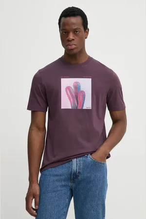 HUGO BOSS T-shirt bawełniany męski kolor z nadrukiem 50535079