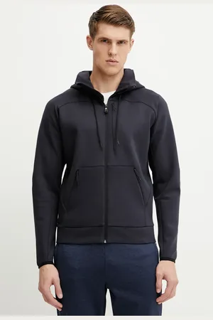 HUGO BOSS Bluza męska kolor z kapturem gładka 50537408