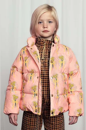 Mini Rodini Kurtka dziecięca Winter flowers kolor 2471011328