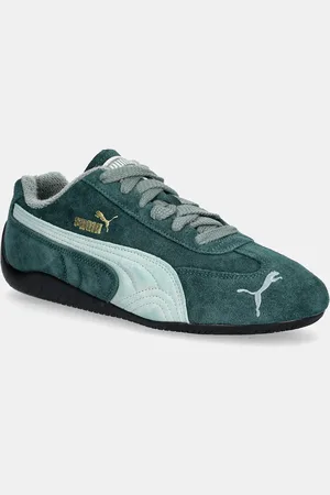 PUMA Sneakersy zamszowe Speedcat The NeverWorn V kolor zielony 401532