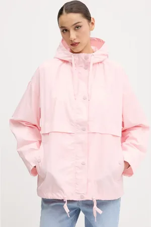 Tommy Hilfiger Kurtka kolor przejściowa oversize DW0DW20231