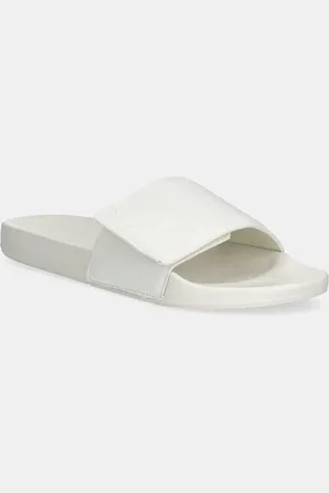 Calvin Klein Klapki ADJ POOL SLIDE CANVAS LOGO męskie kolor HM0HM01749