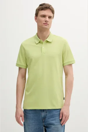 HUGO BOSS Polo bawełniane kolor gładki 50468362