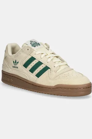 adidas Sneakersy zamszowe Forum Low CL męskie kolor JR3173