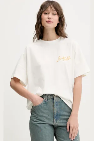 Bimba y Lola T-shirt bawełniany damski kolor 251BR7418.10070