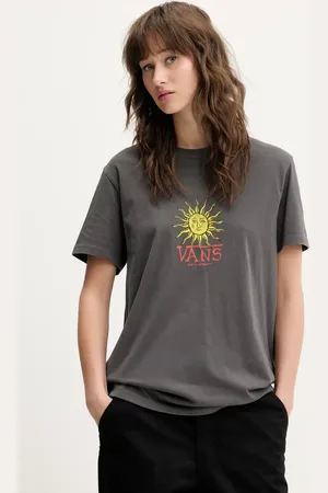 Vans T-shirt bawełniany damski kolor VN000NXA1O71