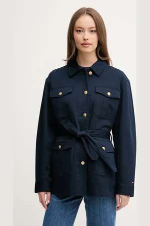 Tommy Hilfiger Kurtka koszulowa kolor przejściowa WW0WW45933