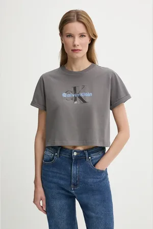 Calvin Klein T-shirt bawełniany damski kolor LV047AB814