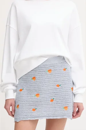 Pepe Jeans Spódnica bawełniana OLAYA SKIRT kolor mini ołówkowa PL901212