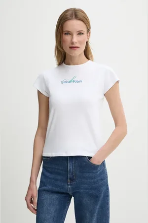 Calvin Klein T-shirt damski kolor LV047B828G