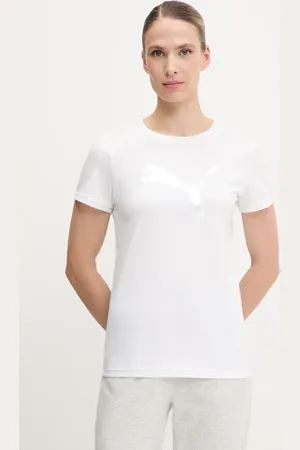 PUMA T-shirt bawełniany damski kolor 684995
