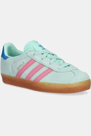 adidas Sneakersy zamszowe dziecięce GAZELLE kolor JP7135