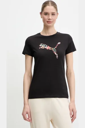 PUMA T-shirt bawełniany damski kolor 685081
