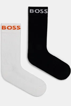 HUGO BOSS Skarpetki 2-pack męskie kolor pomarańczowy 50469747
