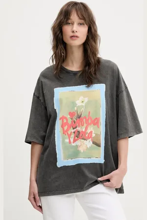Bimba y Lola T-shirt bawełniany damski kolor 251BR7402.10035