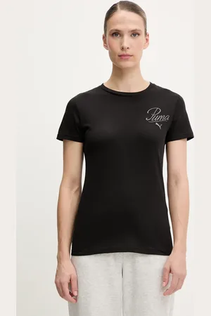 PUMA T-shirt bawełniany damski kolor 684982