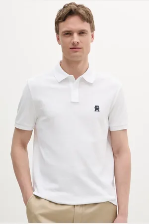 Tommy Hilfiger Polo bawełniane męski kolor z aplikacją MW0MW33167