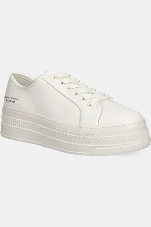 Armani Exchange Tenisówki kolor biały XW001196 AF14599 M0107