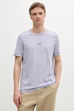 HUGO BOSS T-shirt bawełniany męski kolor gładki 50502173