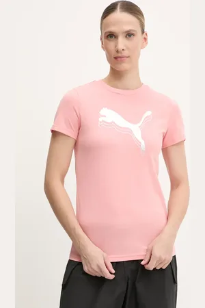 PUMA T-shirt bawełniany damski kolor 684995