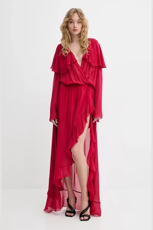 ANIYE BY Sukienka kolor maxi prosta 185839