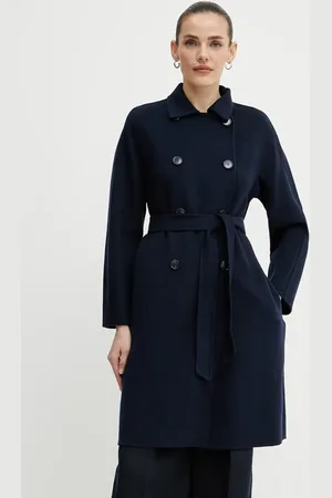 Max Mara Płaszcz wełniany damski kolor przejściowy 2515011021600