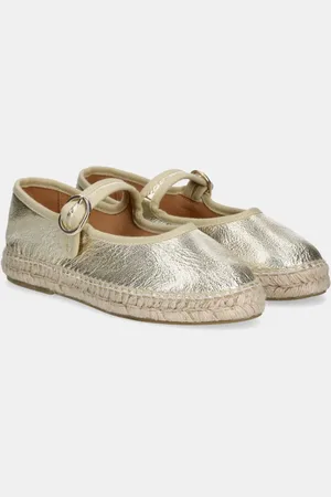 ANSWEAR Lab espadryle skórzane kolor