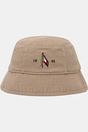 Tommy Hilfiger Kapelusz bawełniany kolor bawełniany AM0AM13384