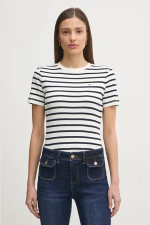 Tommy Hilfiger T-shirt bawełniany damski kolor WW0WW40587