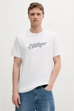Tommy Hilfiger T-shirt bawełniany męski kolor z aplikacją MW0MW38642