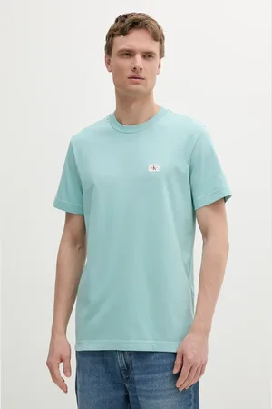 Calvin Klein T-shirt męski kolor gładki J30J327100