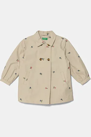 Benetton Płaszcz dziecięcy kolor 253WGN03T