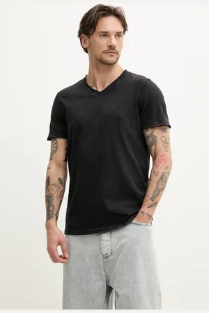 Superdry T-shirt bawełniany męski kolor gładki M1012077A-02A