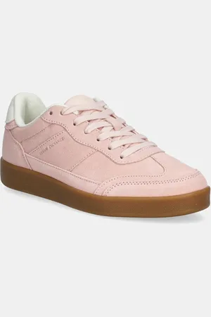 Armani Exchange Sneakersy zamszowe damskie kolor XDX182 XV868 01081