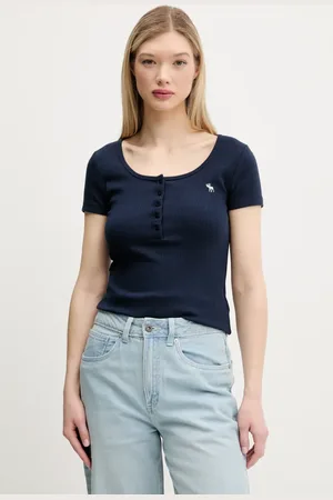 Abercrombie & Fitch T-shirt damski kolor KI139-5271