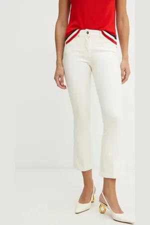 LUISA SPAGNOLI Jeansy damskie medium waist 542034